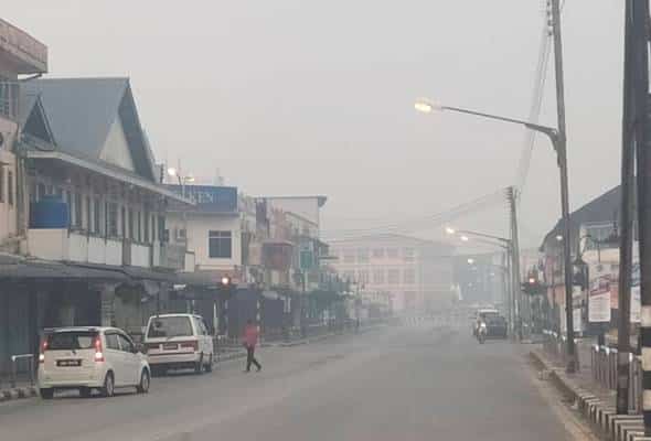 Samarahan, Sri Aman Dan Serian Catat Pencemaran Udara Tidak Sihat Hari Ini