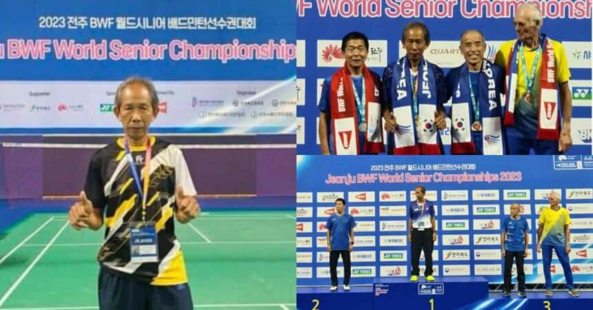 Dari Limbang Ke Podium Dunia, Zaini Garip Cipta Nama Jaguh Badminton Senior Di Korea Selatan