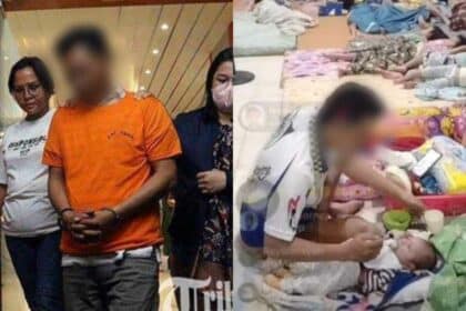 Demi 'Gift' Tiktok, Bayi 2 Bulan Dipaksa Makan Bubur Segera Oleh Pengasuh