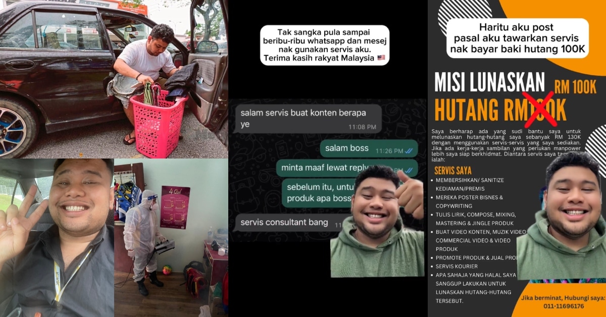 Demi Langsaikan Hutang RM1 Juta, Lelaki Dari Sarawak Ini Terpaksa Tinggal Dalam Kereta