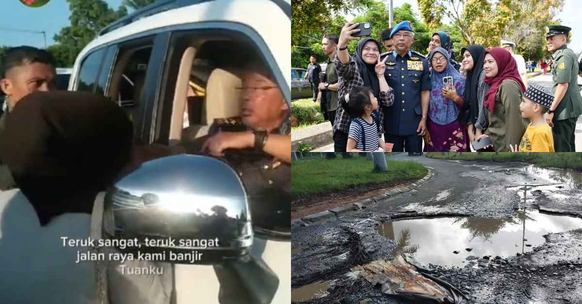 'Direct' Mengadu Depan Agong, Gelagat Warga Sabah Ini Tarik Perhatian Netizen