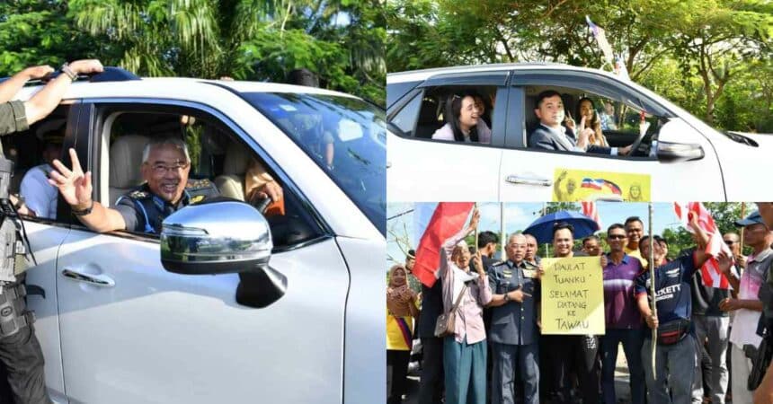 Hari Pertama Kembara Kenali Borneo, Agong 'Excited' Sambutan Luar Biasa Dari Warga Tawau