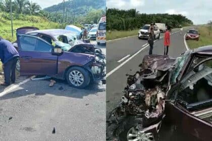 Kemalangan Maut Di Semporna, Kanak-Kanak Tiga Tahun Dan Bayi Tiga Bulan Maut Di Lokasi Kejadian