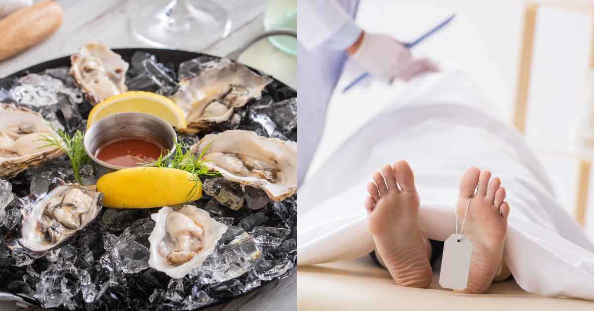 Lelaki Temui Ajal Gara-Gara Makan 'Oyster' Mentah Di Restoran