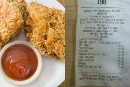 Pelanggan Berang Restoran 'Fast Food' Terkenal Cas RM1 Untuk Satu Pek Sos Cili
