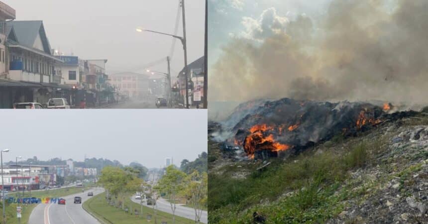 Samarahan, Sri Aman Dan Serian Catat Pencemaran Udara Tidak Sihat Hari Ini