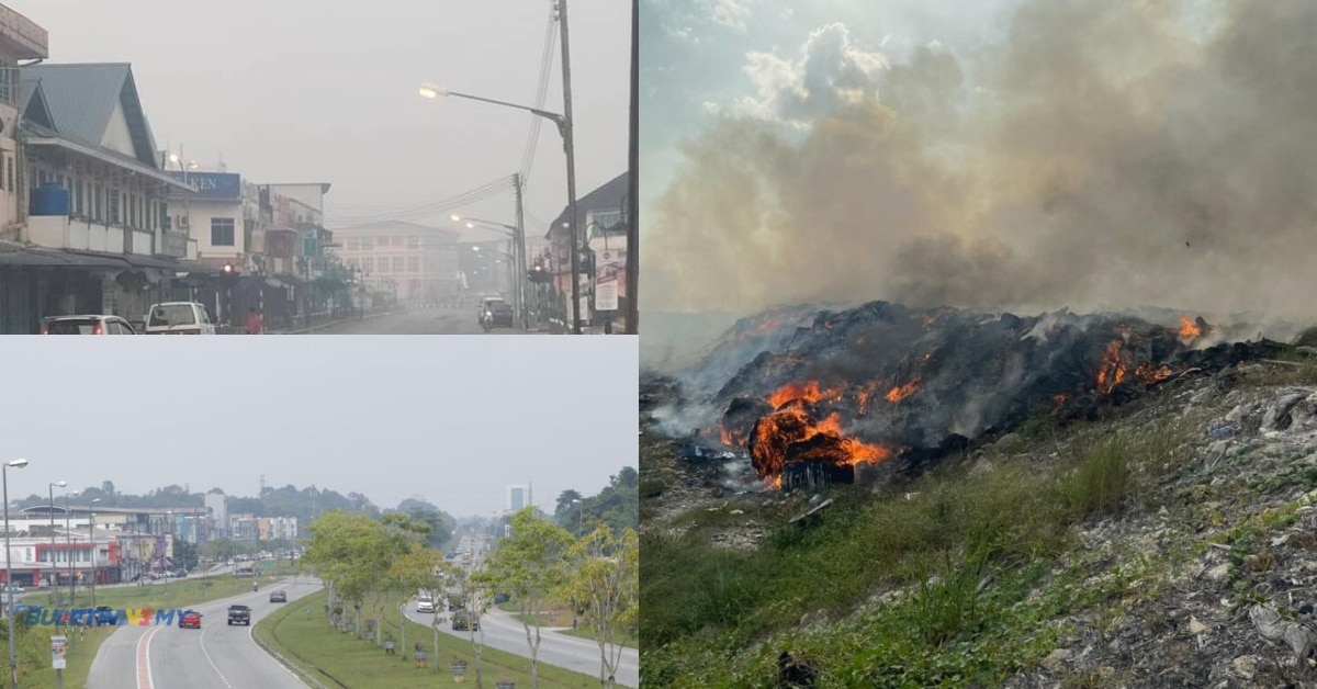 Samarahan, Sri Aman Dan Serian Catat Pencemaran Udara Tidak Sihat Hari Ini