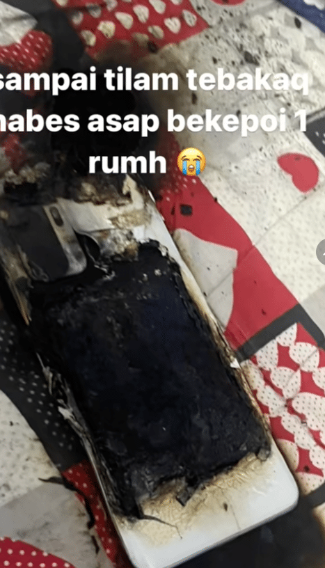 Remaja Trauma Cas Telefon Sepanjang Malam Sebelum Meletup