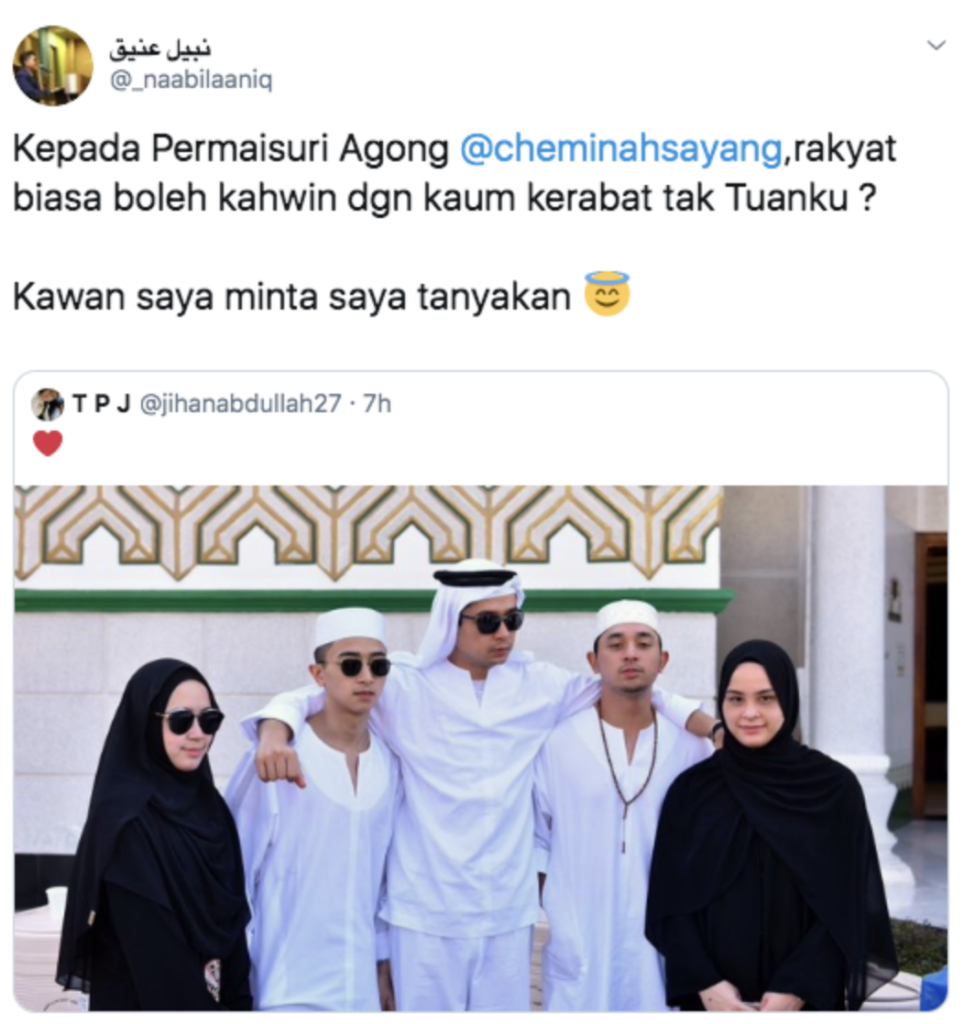Rakyat Biasa Boleh Kahwin Dengan Anak Raja Ke, Ini Respon Permaisuri Agong