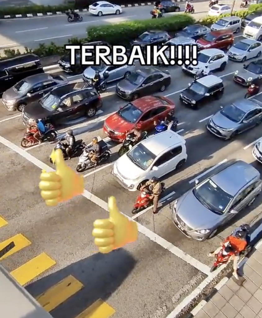Hati-Hati Berhenti Lebih Garisan Putih, Denda RM2000 Dan Penjara 6 Bulan Menanti
