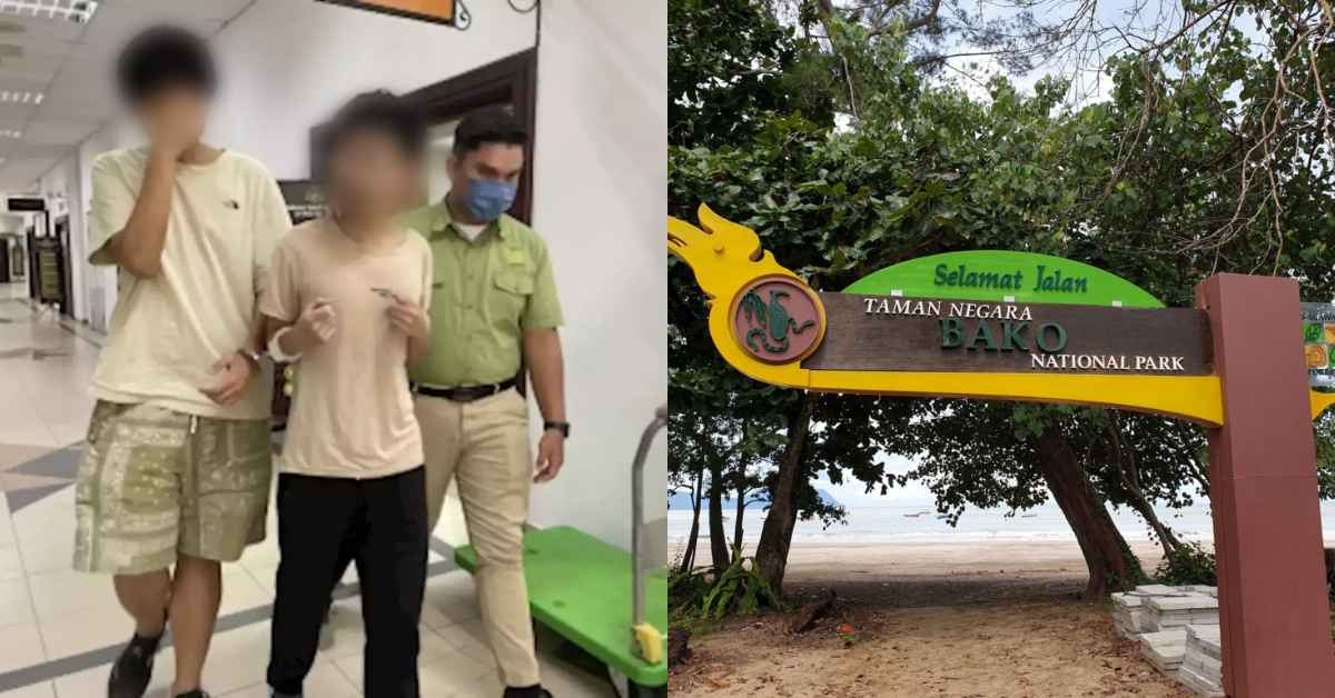 Sengaja Tangkap Dan Lepas Haiwan Dari Taman Negara Bako, Dua Pelajar China Didenda RM9K