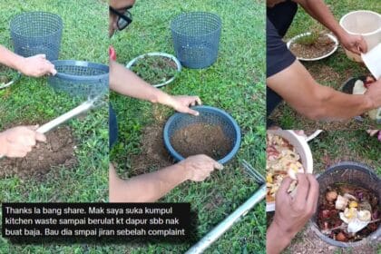 Sisa Dapur Boleh Jadikan Kompos, Lelaki Ini Tunjuk Cara Mudah Tempat Simpan