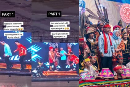 Sporting Betul Tuanku, Gelagat Agong Gigih Menari Tarian Tradisional Sabah Tarik Perhatian Ramai