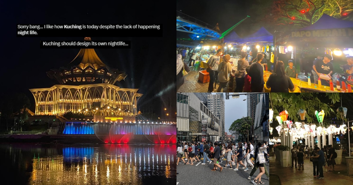 Suasana Sibuk Seperti Penang Dan Kuala Lumpur, Netizen Pertahan Kuching Dengan Keunikan Sendiri