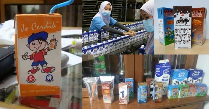 Susu Coklat Kotak Legend Zaman Sekolah, Rupanya Jenama Dari Sabah