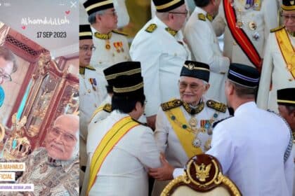 Tampak Ceria Dan Sihat, TYT Sarawak Dan Premier Sarawak Abang Jo Kongsi Detik Mesra