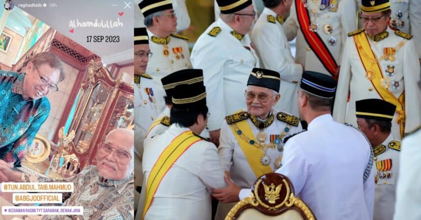 Tampak Ceria Dan Sihat, TYT Sarawak Dan Premier Sarawak Abang Jo Kongsi Detik Mesra