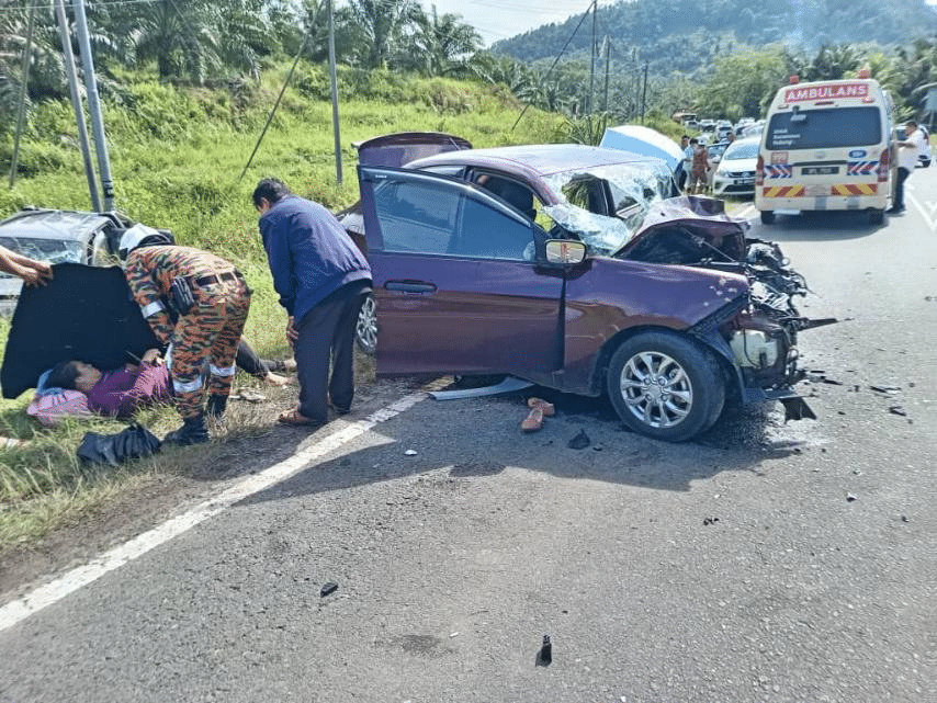 Kemalangan Maut Di Semporna, Kanak-Kanak Tiga Tahun Dan Bayi Tiga Bulan Maut Di Lokasi Kejadian
