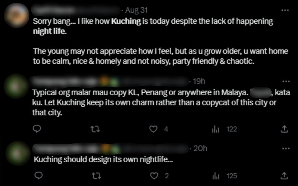 Suasana Sibuk Seperti Penang Dan Kuala Lumpur, Netizen Pertahan Kuching Dengan Keunikan Sendiri