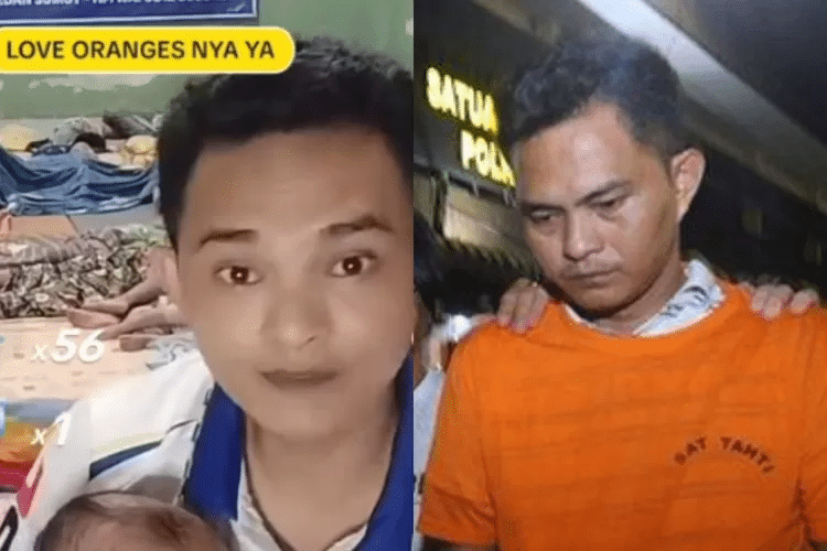 Demi 'Gift' Tiktok, Bayi 2 Bulan Dipaksa Makan Bubur Segera Oleh Pengasuh