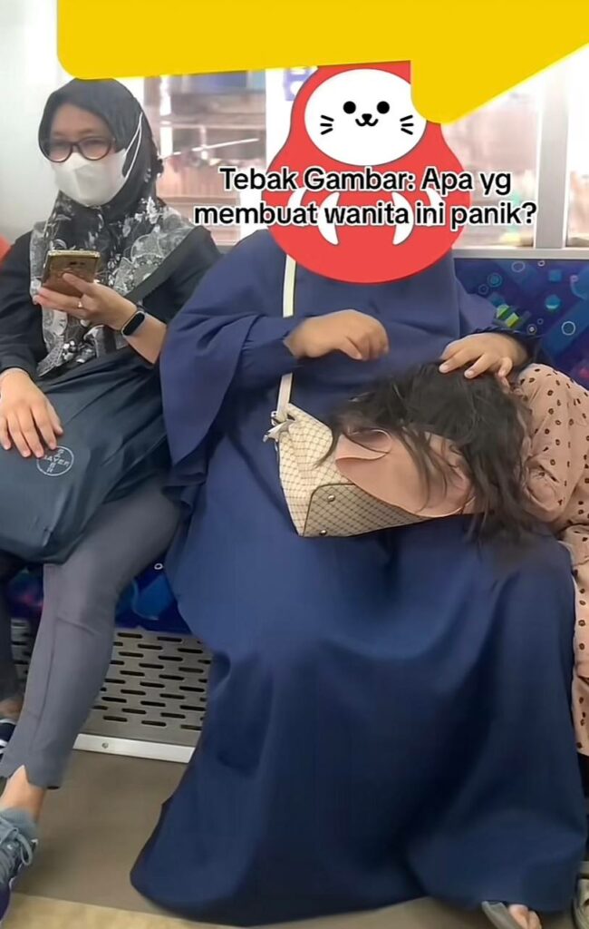 Leka Bersih Kepala Anak Dipenuhi Kutu Dalam Bas Awam, Tindakan Ibu Ini Buat Netizen Geli