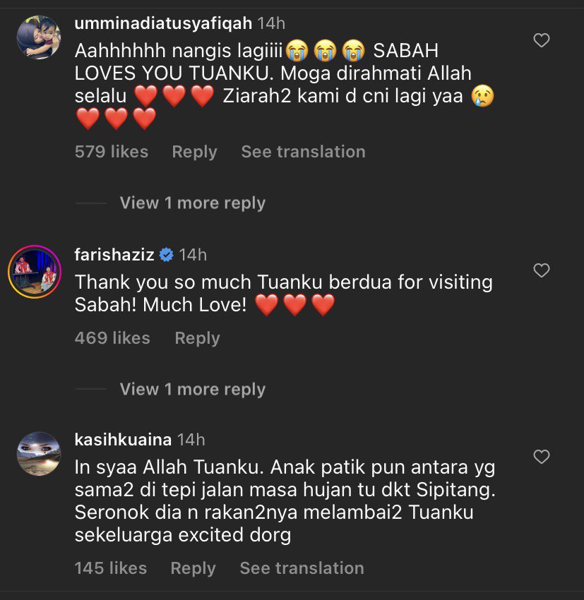 Hari Terakhir Jelajah Sabah, Permaisuri Agong Menangis Lihat Rakyat Sanggup Tunggu Dalam Hujan