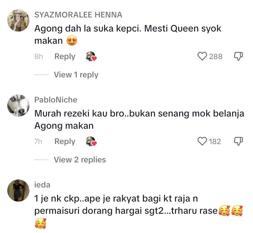 Belanja Agong Dan Permaisuri KFC Di Miri, Netizen Kagum Lihat Perkongsian Lelaki Ini