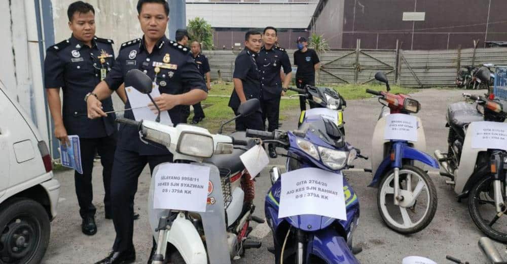 Motosikal Hilang Di Selayang, Jumpa Semula Di Kuching Selepas 12 Tahun