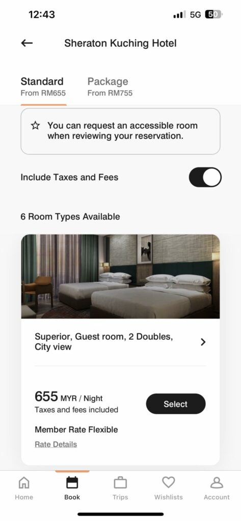 Sheraton Hotel Kuching