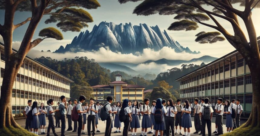 Berlatarkan Gunung Kinabalu, MRSM Ranau Raih Perhatian Ramai