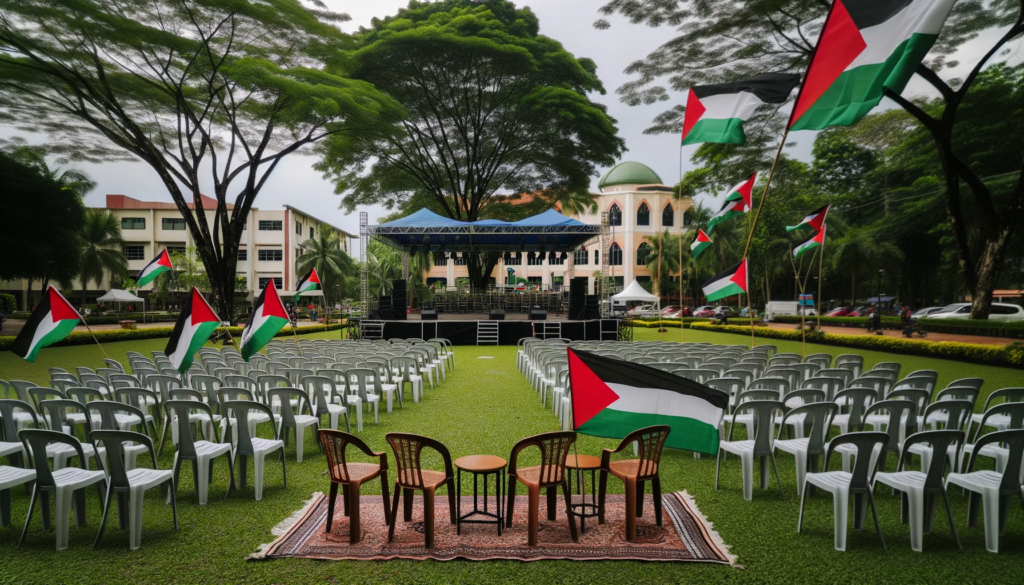 Perhimpunan Solidariti Palestin Kuching Terpaksa Dibatalkan, Netizen Diseru Kerjakan Qunut Nazilah