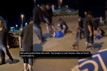 Dituduh Curi Barang Kedai, Lelaki Ini Dibelasah Teruk Siap Diacu Senapang Patah Di Kuching