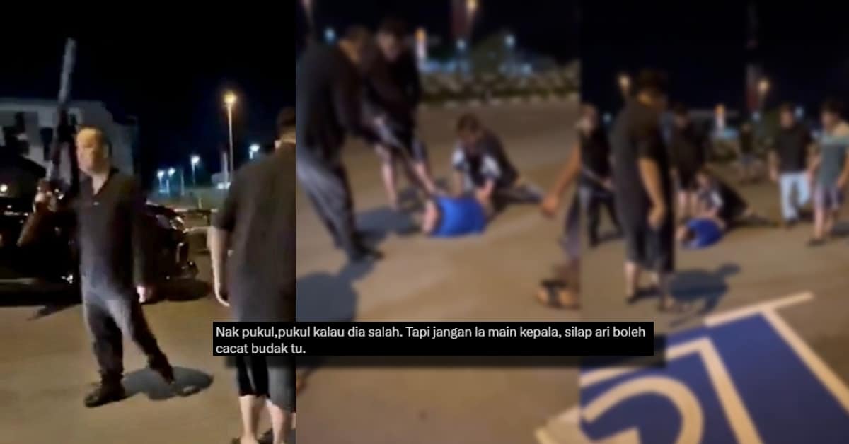 Dituduh Curi Barang Kedai, Lelaki Ini Dibelasah Teruk Siap Diacu Senapang Patah Di Kuching
