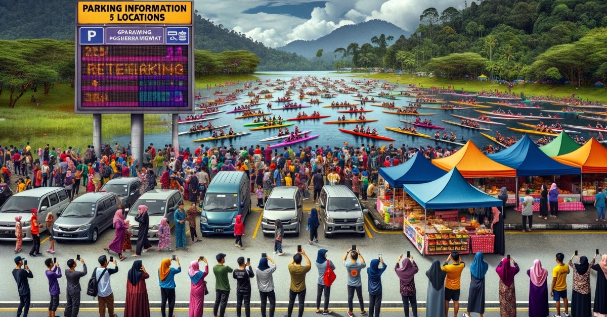 Ini Senarai Tempat Letak Kenderaan Sempena Regatta Sarawak 2023