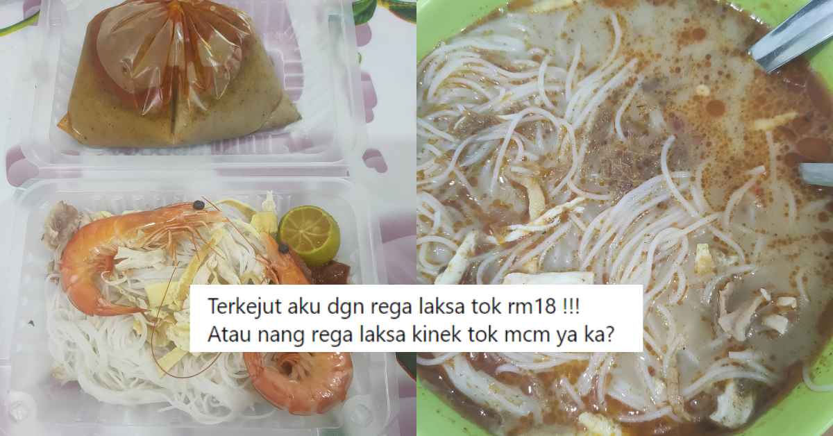 Kalah Harga Hotel, Wanita Terkedu Beli Laksa Sarawak Harga Kayangan Dari Gerai Biasa