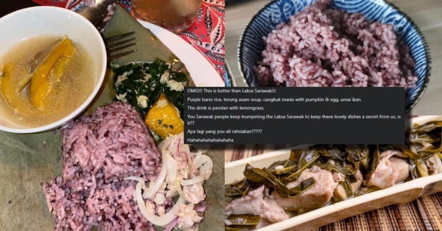 Lebih Enak Dari Laksa Sarawak, Doktor Dari KL Ini Teruja Makanan Ulu Sarawak