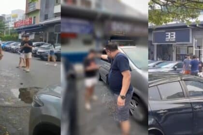 Lelaki Makan Penampar Gara-Gara Didakwa Sengaja Main Lampu Spotlight Kereta