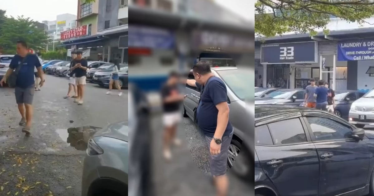 Lelaki Makan Penampar Gara-Gara Didakwa Sengaja Main Lampu Spotlight Kereta