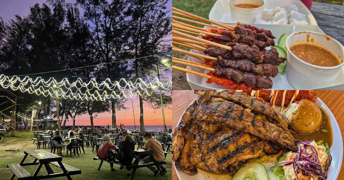 Restoran De Tanjong Tawar Pengalaman Best, Makan Tepi Pantai Sambil Layan Sunset Di Miri
