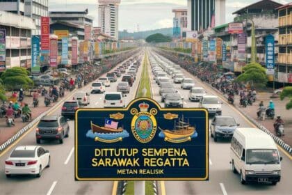 Sempena Sarawak Regatta, Ini Senarai Jalan Yang Bakal Ditutup Di Kuching Selama 10 Hari