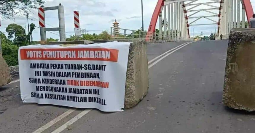 Telan Kos 18 Juta Dan Hampir Siap Dibina, Warga Sabah Gusar Jambatan Sungai Damit Terpaksa Diroboh