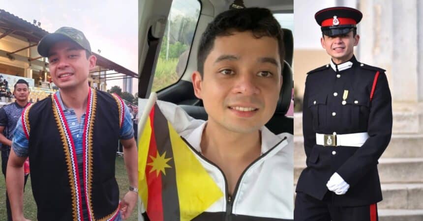 Tengku Hassanal Pakai Baju Bidayuh Jadi Perhatian Warga Sarawak