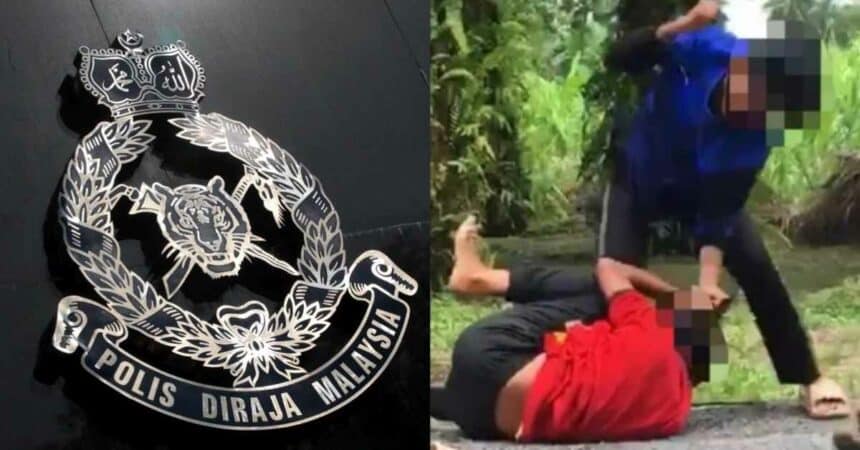 Tular Rakaman Pergaduhan Di Asajaya, Polis Tahan Dua Suspek Berusia 13 Dan 16 Tahun