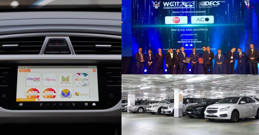 Usah Capai Telefon Bimbit Untuk Bayar Parkir, Syarikat Sarawak Pay&Go Kolaborasi Bersama Proton