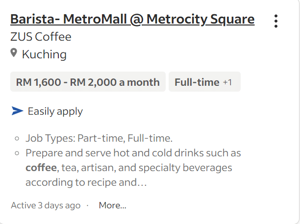 Berita Baik Buat Pencinta Kopi, ZUS Coffee Bakal Buka Cawangan Baru Di Metro Mall Metrocity
