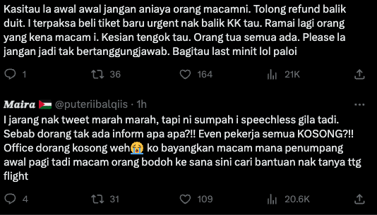 Hilang Arah Tujuan, Penumpang MYAirlines Kecewa Terkandas Tanpa Bantuan