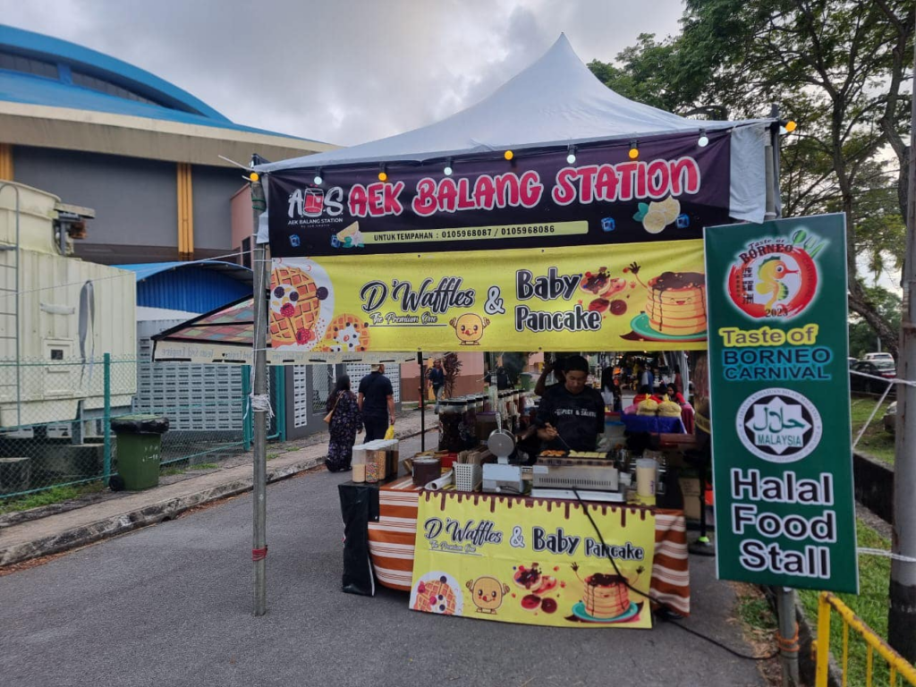 Kini Berlangsung, Karnival Taste Of Borneo 2023 Di Stadium Tertutup Miri Tawar Pelbagai Makanan Unik