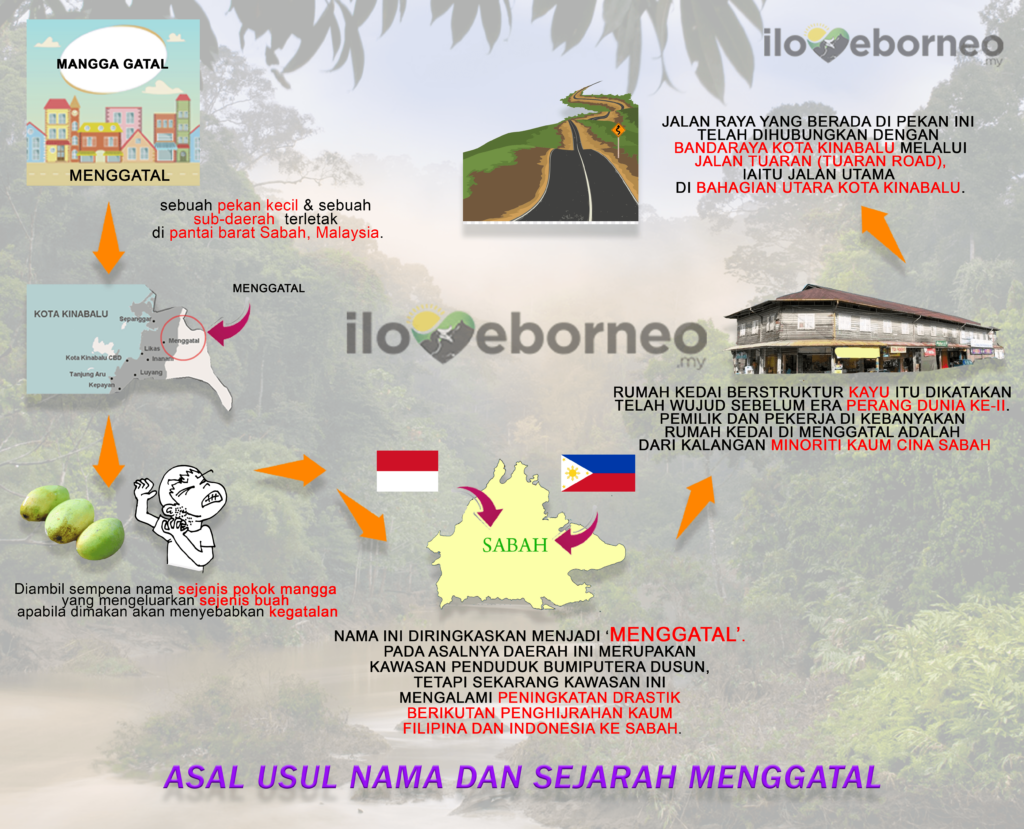 Berasal Dari Nama Pokok Mangga Gatal, Ini Sejarah Nama Pekan Manggatal Di Sabah
