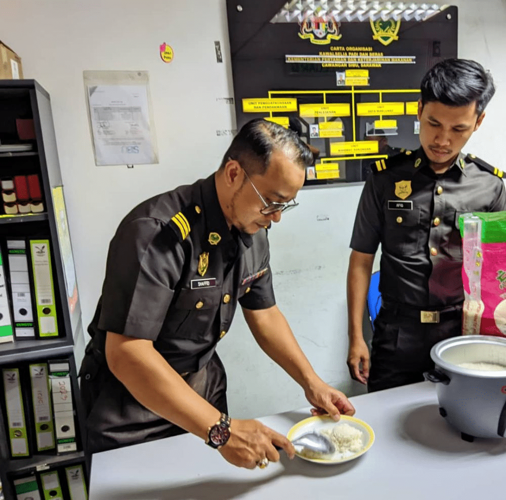 KPB Sibu Sangkal Dakwaan Netizen, Tiada Penjualan Beras Plastik Di Pasaran Sarawak