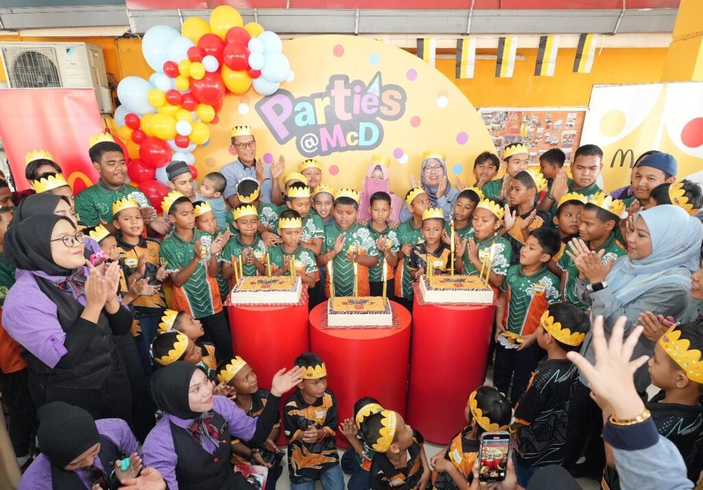 McDonald Malaysia Beri Peluang Anak Yatim Rasai Sambutan Meriah Hari Jadi Sepanjang Oktober